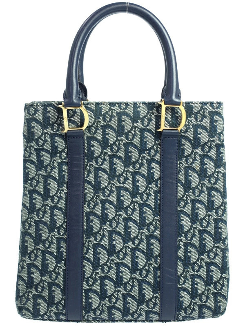 Christian Dior Trotter Diorissimo Tote Shoulder Bag